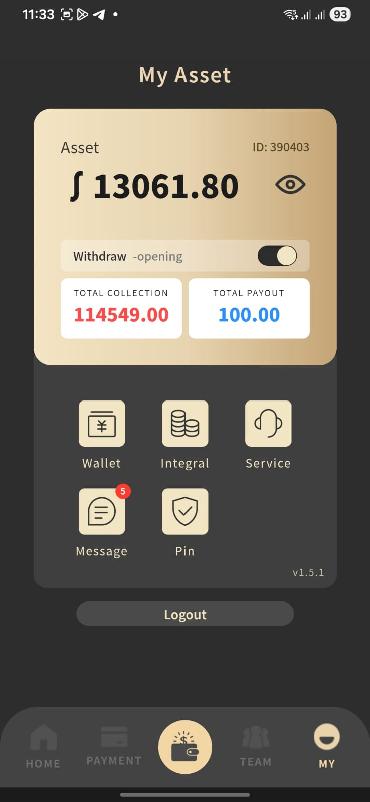 Uono Pay Profile